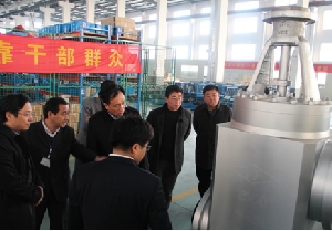 如皋市委书记姜永华调研南通市电站阀门有限公司